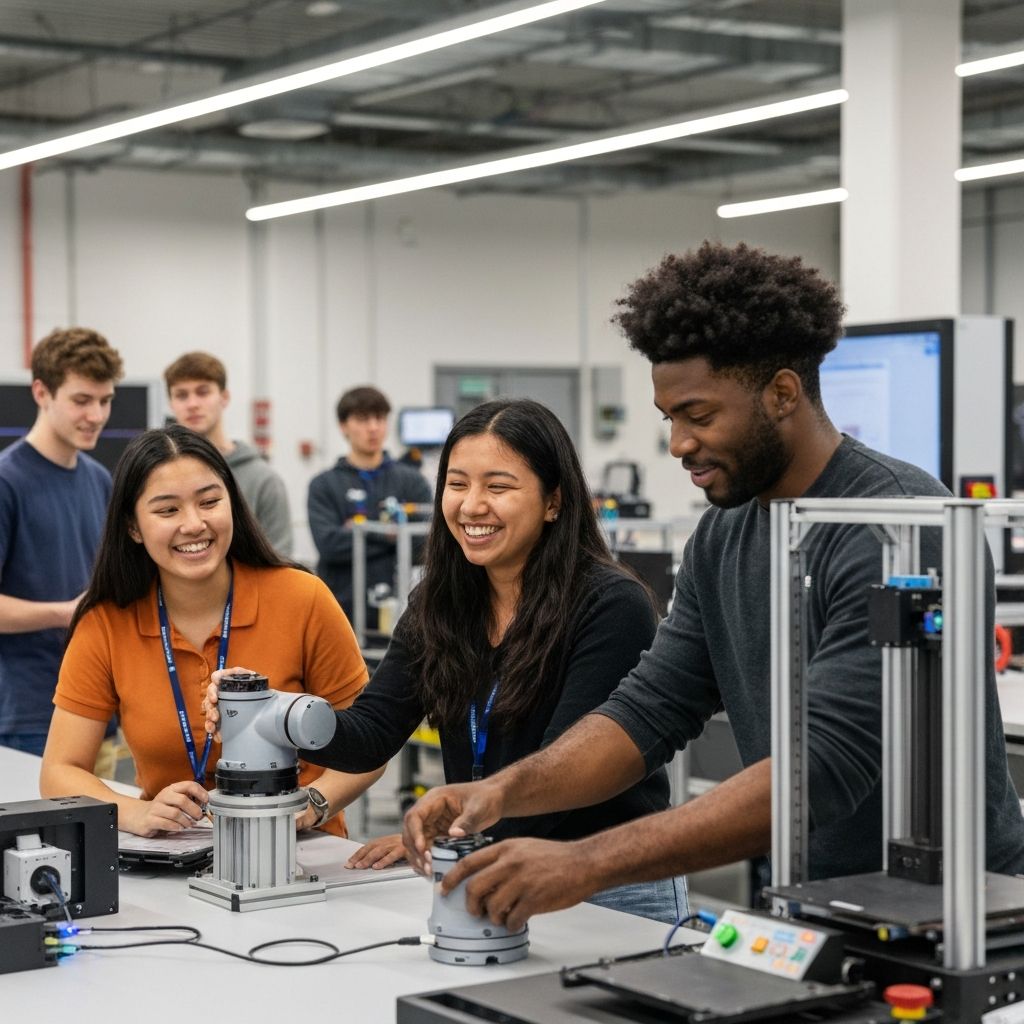 TEDI-London students working on innovative engineering projects