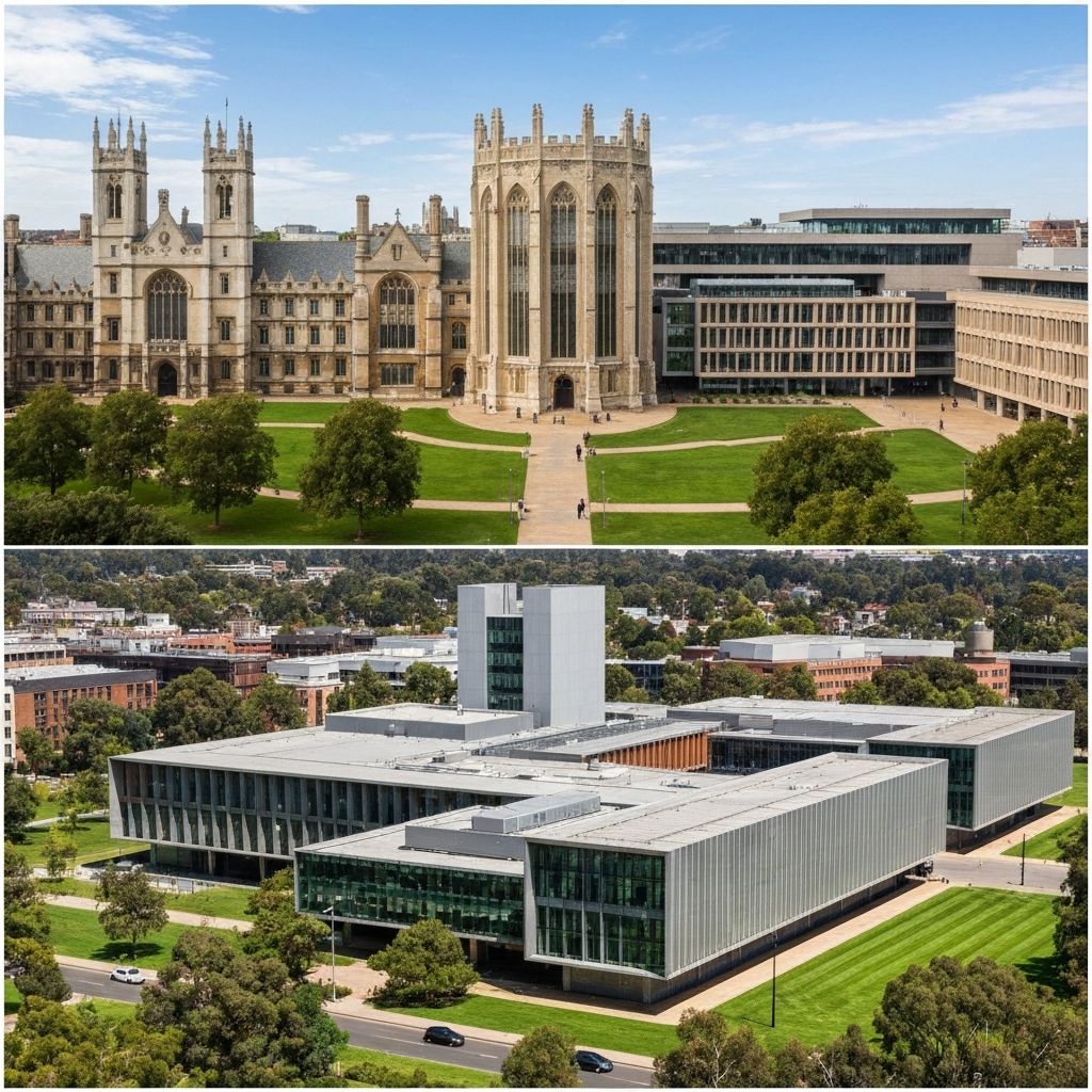 世界トップ3大学のキャンパス